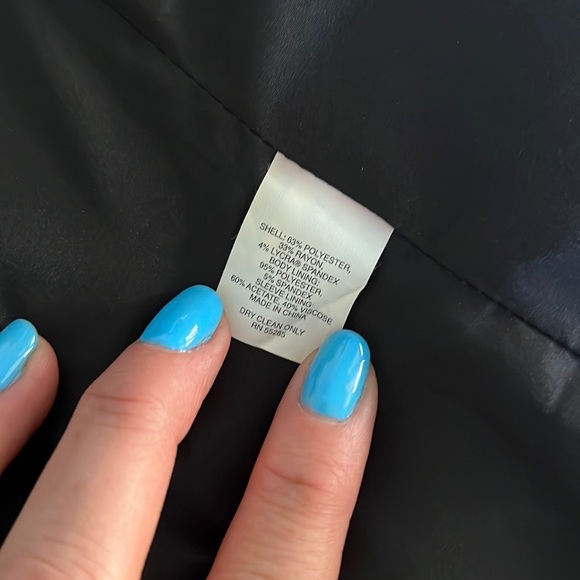 Express Design Studio Charcoal Grey Size 2  Jacket - Picture 6 of 9